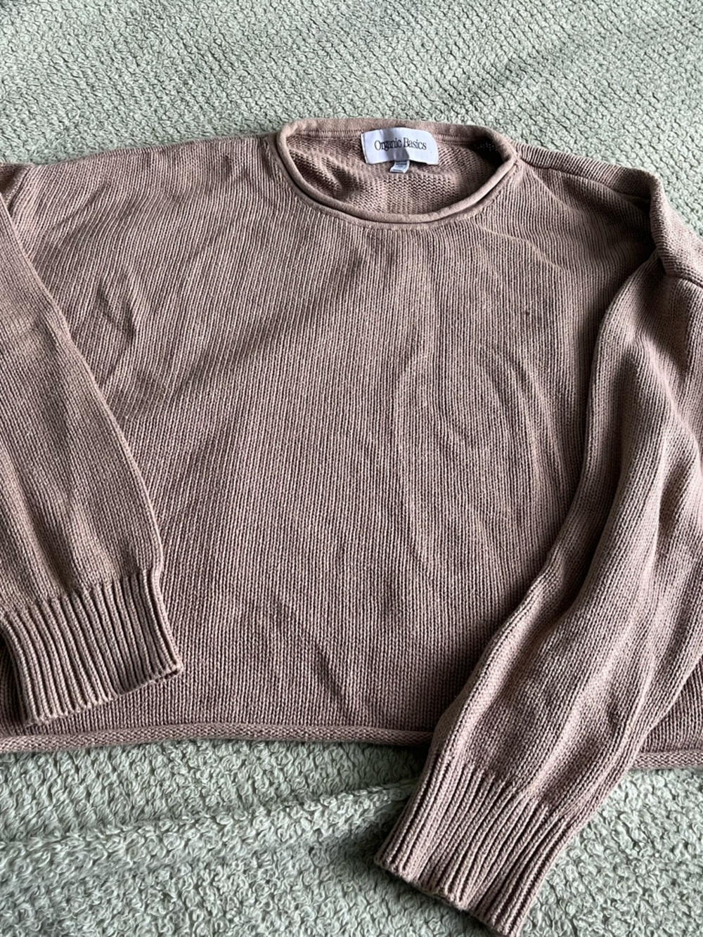 Organic basics cotton sweater M